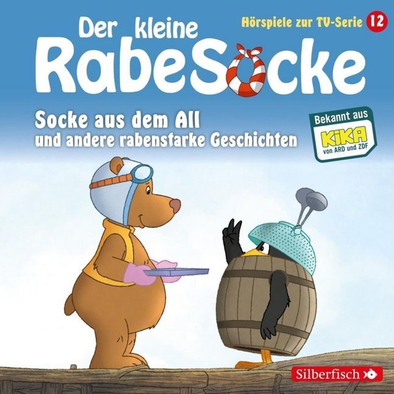 Der kleine Rabe Socke - Socke aus dem All und andere rabenstarke  Geschichten Folge 12 Hörbuch