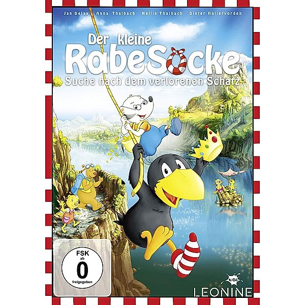 Der kleine Rabe Socke - Suche nach dem verlorenen Schatz, Nele Moost, Annet Rudolph