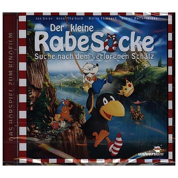 Der kleine Rabe Socke - Suche nach dem verlorenen Schatz (Hörspiel), 1 Audio-CD,1 Audio-CD, Diverse Interpreten