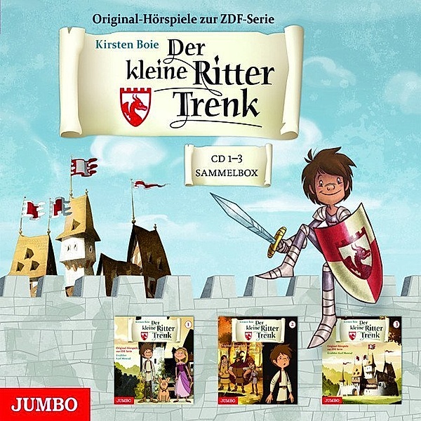Der kleine Ritter Trenk. Die Box Original-Hörspiele zur ZDF-Serie,3 Audio-CD, Kirsten Boie