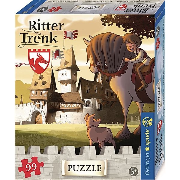 Der kleine Ritter Trenk (Kinderpuzzle), Kirsten Boie