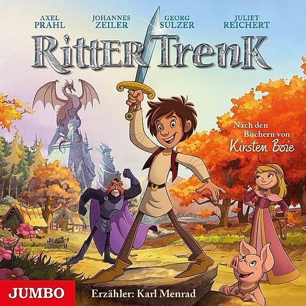 Der kleine Ritter Trenk - Ritter Trenk,Audio-CD, Kirsten Boie