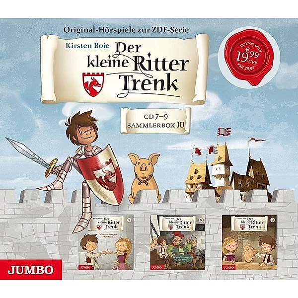 Der kleine Ritter Trenk - Sammelbox III.Box.3,Audio-CD, Kirsten Boie