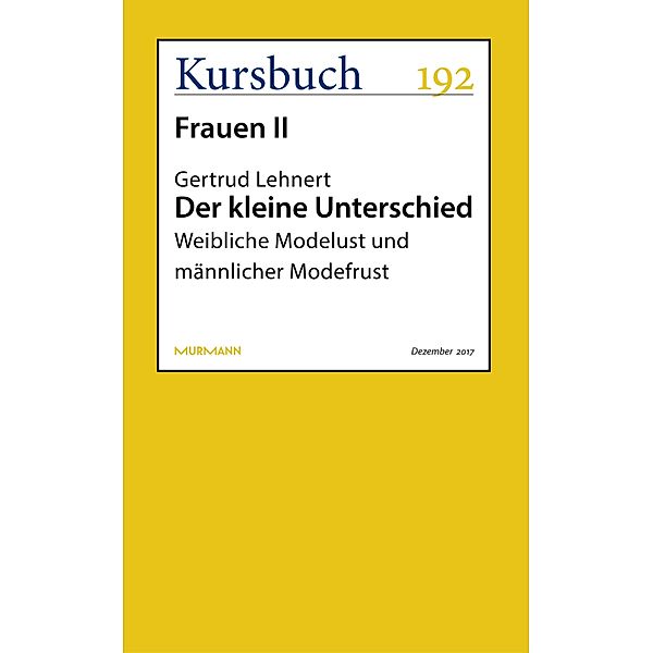 Der kleine Unterschied, Gertrud Lehnert