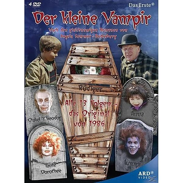 Der kleine Vampir DVD-Box, Richard Nielsen, Angela Sommer-Bodenburg, Sabine Thiesler