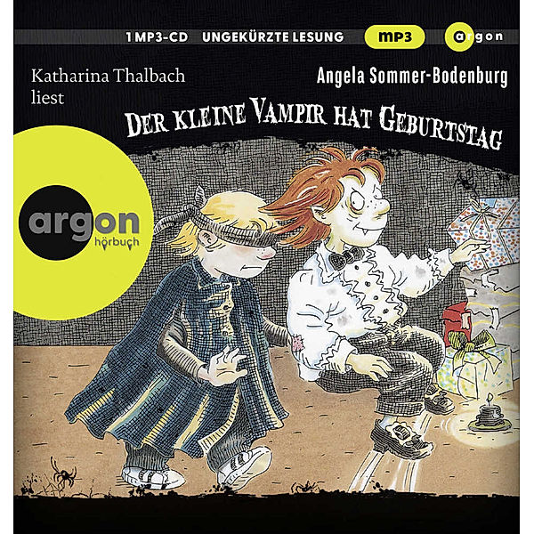 Der kleine Vampir hat Geburtstag,1 Audio-CD, 1 MP3, Angela Sommer-Bodenburg