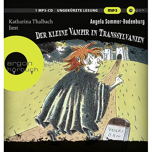 Der kleine Vampir in Transsylvanien,1 Audio-CD, 1 MP3, Angela Sommer-Bodenburg