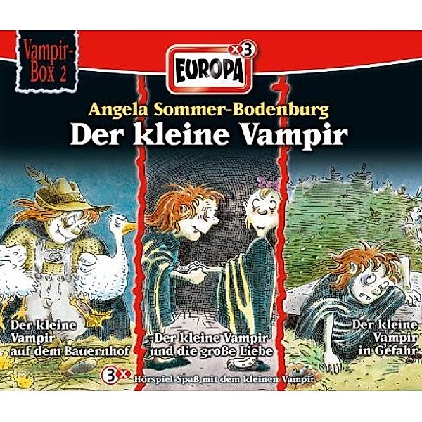Der kleine Vampir - Vampirbox 02, Angela Sommer-Bodenburg