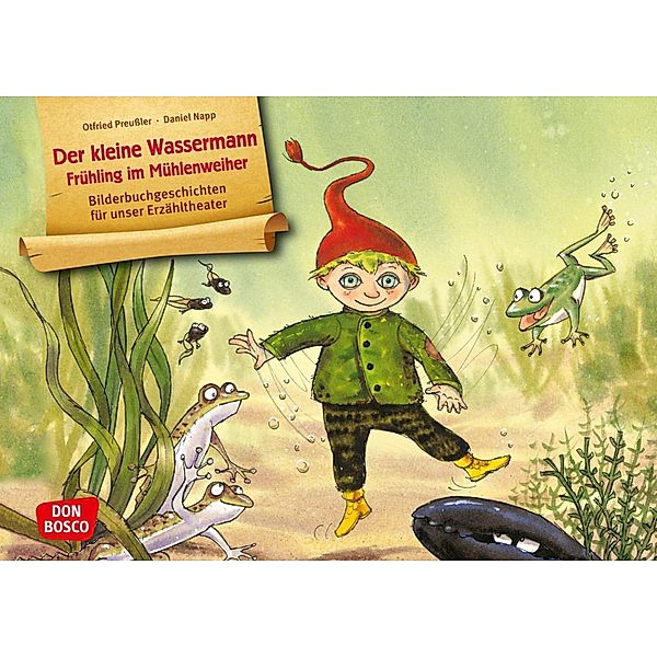 Der kleine Wassermann - Frühling im Mühlenweiher. Kamishibai Bildkartenset, Otfried Preußler