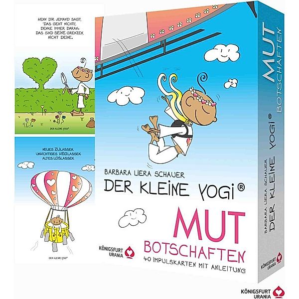 Der kleine Yogi - Mut Botschaften, m. 1 Buch, m. 40 Beilage, Barbara Liera Schauer