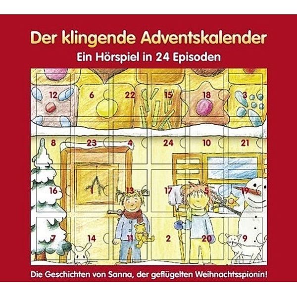 Der klingende Adventskalender, 1 Audio-CD, Yasmin Alinaghi