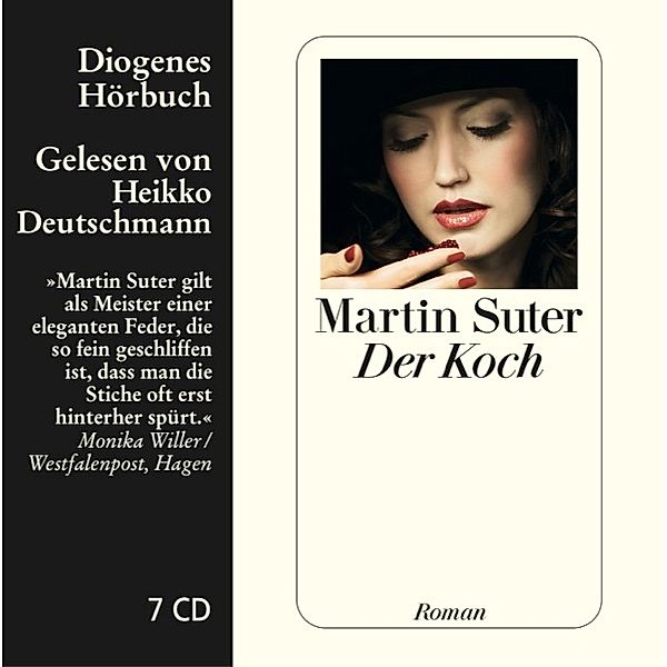 Der Koch,6 Audio-CDs, Martin Suter
