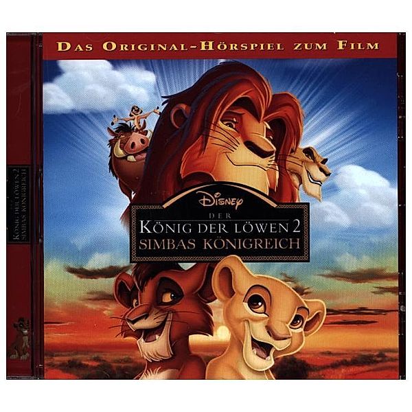 Der König der Löwen 2, Simbas Königreich,1 Audio-CD, Walt Disney