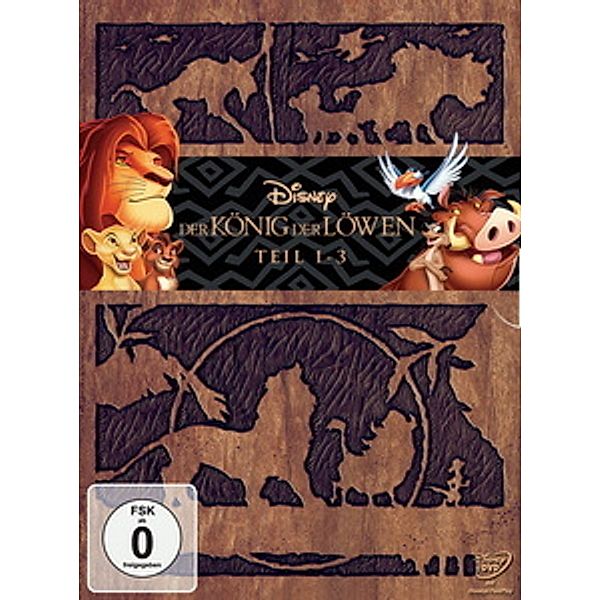 Der König der Löwen Trilogie, DVD