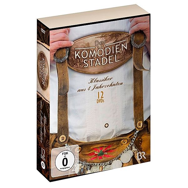 Der Komödienstadel - Klassiker aus 4 Jahrzehnten, Komoedienstadel Klassiker, 12DVD