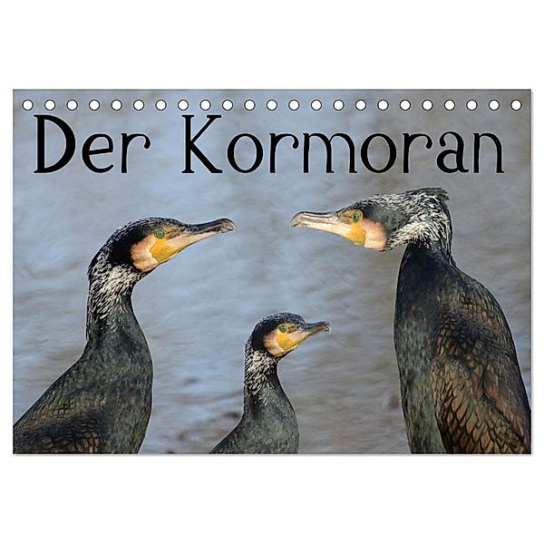 Der Kormoran (Tischkalender 2024 DIN A5 quer), CALVENDO Monatskalender, Rufotos