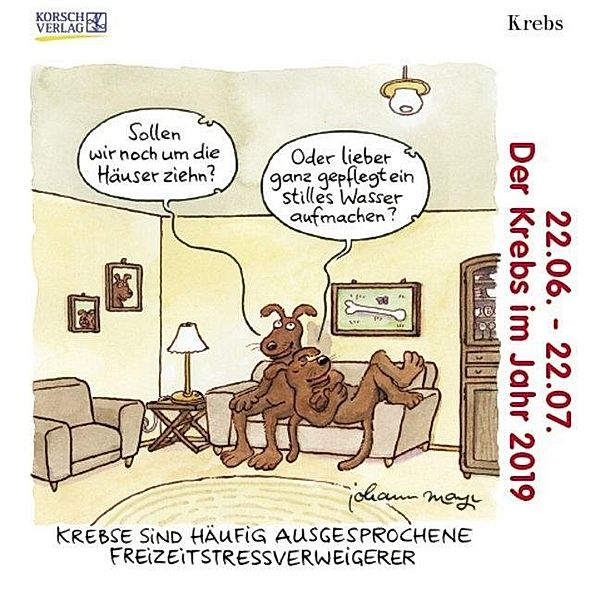 Der Krebs im Jahr 2019