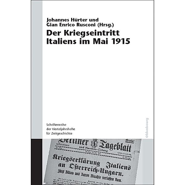 Der Kriegseintritt Italiens im Mai 1915 / Jahrbuch des Dokumentationsarchivs des österreichischen Widerstandes