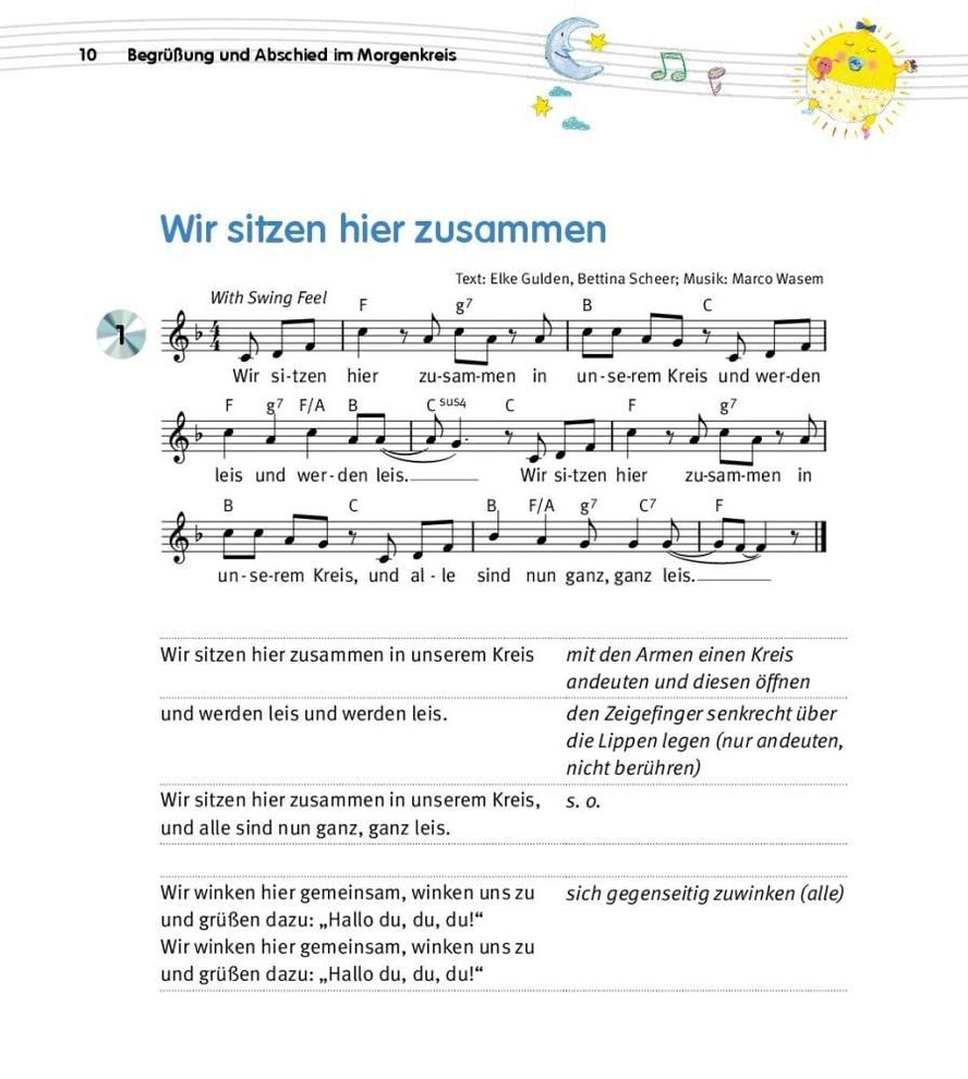 Der Krippenkinder-Morgenkreis, m. Audio-CD Buch versandkostenfrei