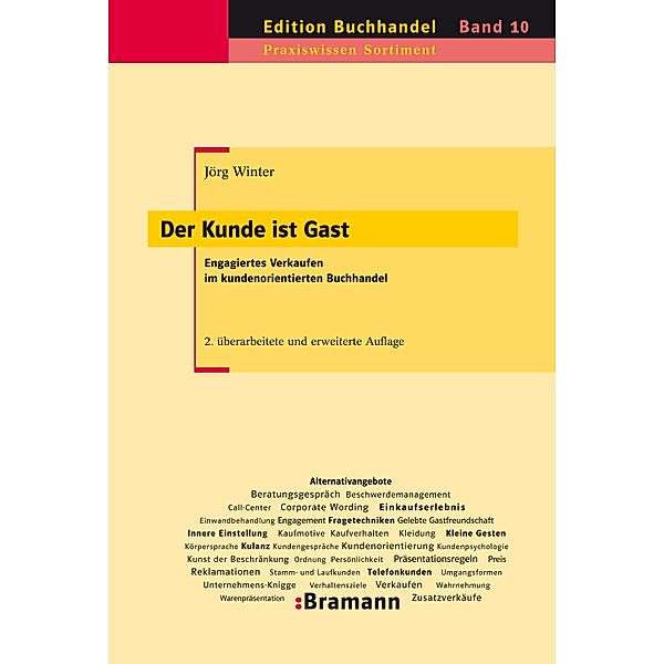 Der Kunde ist Gast / Edition Buchhandel Bd.10, Jörg Winter