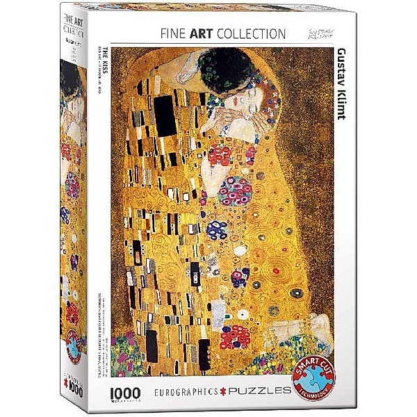 Eurographics Der Kuss (Puzzle), Gustav Klimt