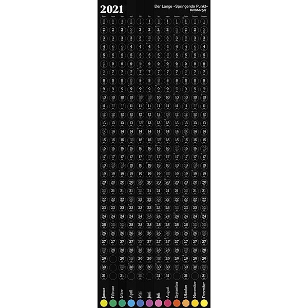 Der Lange Springende Punkt schwarz 2021