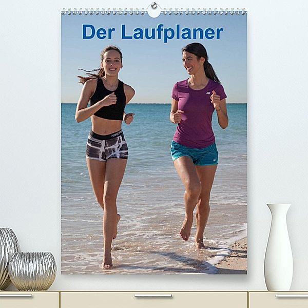 Der Laufplaner (Premium, hochwertiger DIN A2 Wandkalender 2023, Kunstdruck in Hochglanz), Tobias Indermuehle