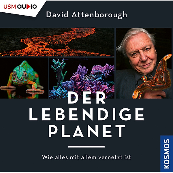 Der lebendige Planet,2 Audio-CD, 2 MP3, David Frederick Attenborough