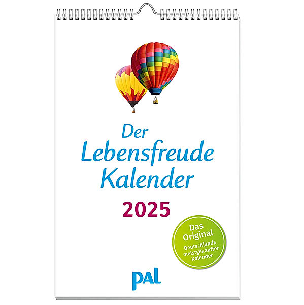 Der Lebensfreude-Kalender 2025, Doris Wolf, Rolf Merkle, Maja Günther