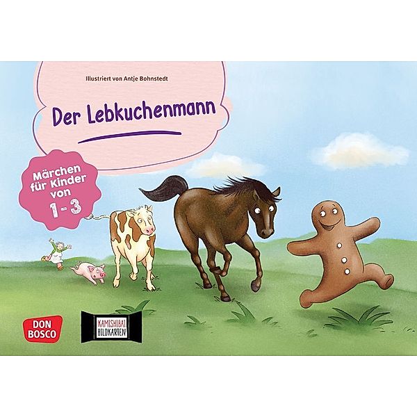 Der Lebkuchenmann. Kamishibai Bildkartenset