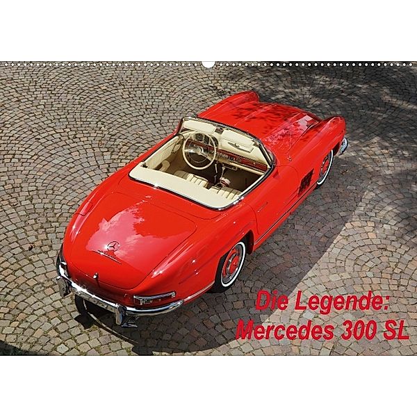 Der legendäre Mercedes 300 SL (Posterbuch DIN A2 quer), Stefan Bau