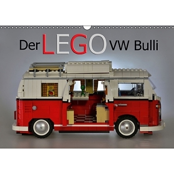Der LEGO VW Bulli (Wandkalender 2016 DIN A3 quer), Ingo Laue