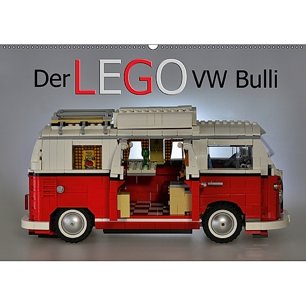 Der LEGO VW Bulli (Wandkalender 2018 DIN A2 quer), Ingo Laue
