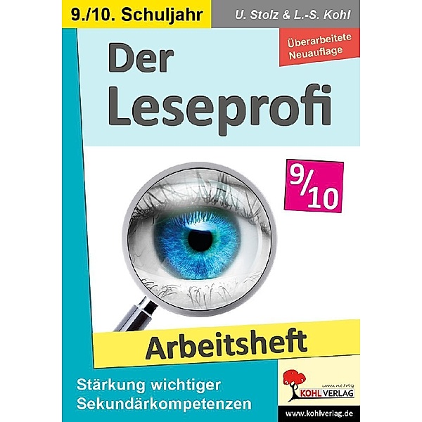 Der Leseprofi - Arbeitsheft / Klasse 9-10, Ulrike Stolz, Lynn-Sven Kohl