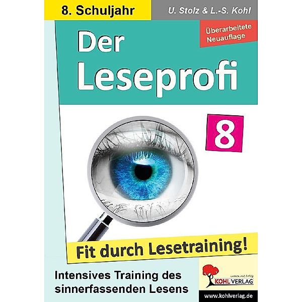 Der Leseprofi - Fit durch Lesetraining / Klasse 8, Ulrike Stolz, Lynn-Sven Kohl