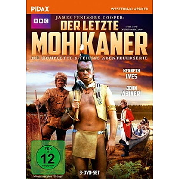 Der letzte Mohikaner - Die komplette Abenteuerserie, James Fenimore Cooper