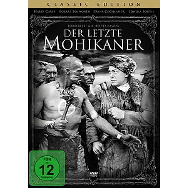 Der letzte Mohikaner, DVD, James Fenimore Cooper