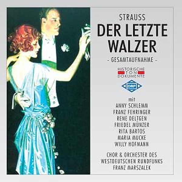 Der Letzte Walzer, Chor & Orchester Des Westdeutschen Rundfunks