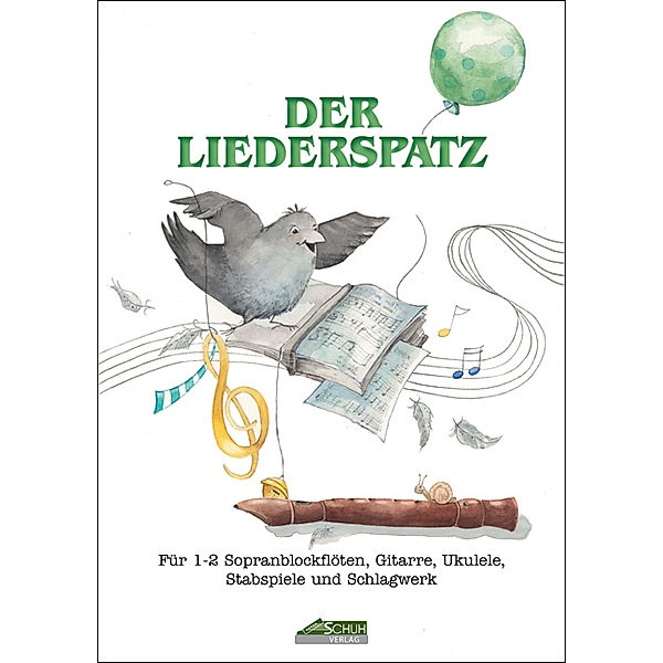Der Liederspatz, m. Audio-CD.Bd. 1, Karin Schuh