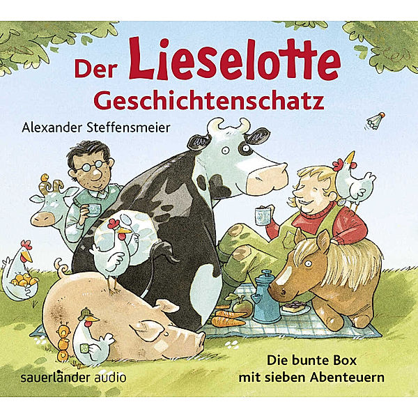 Der Lieselotte Geschichtenschatz,2 Audio-CDs, Alexander Steffensmeier