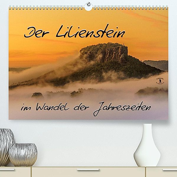 Der Lilienstein im Wandel der Jahreszeiten (Premium, hochwertiger DIN A2 Wandkalender 2023, Kunstdruck in Hochglanz), Norbert Jentzsch
