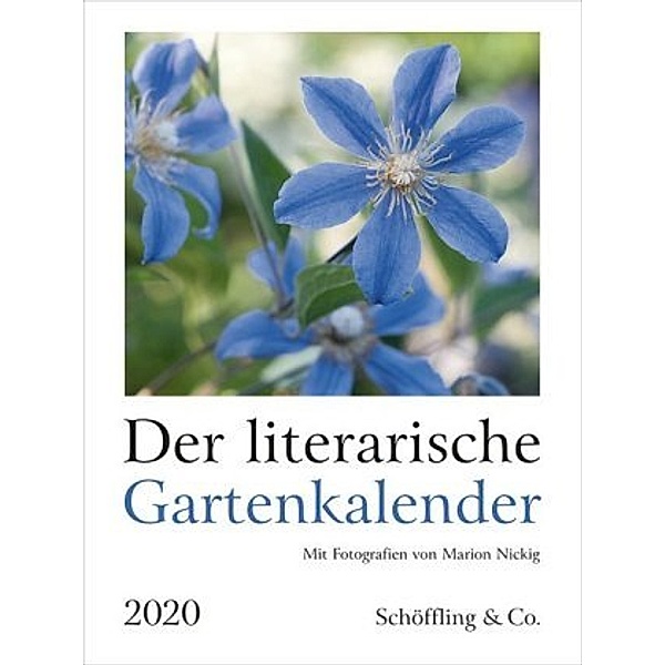 Der literarische Gartenkalender 2020