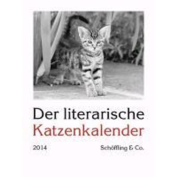 Der literarische Katzenkalender 2014