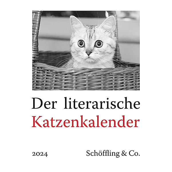 Der literarische Katzenkalender 2024