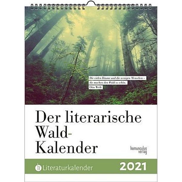 Der literarische Wald-Kalender 2021
