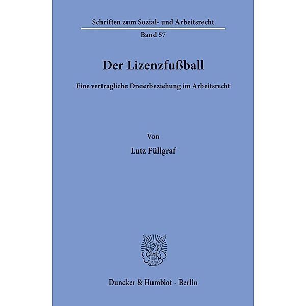 Der Lizenzfussball., Lutz Füllgraf