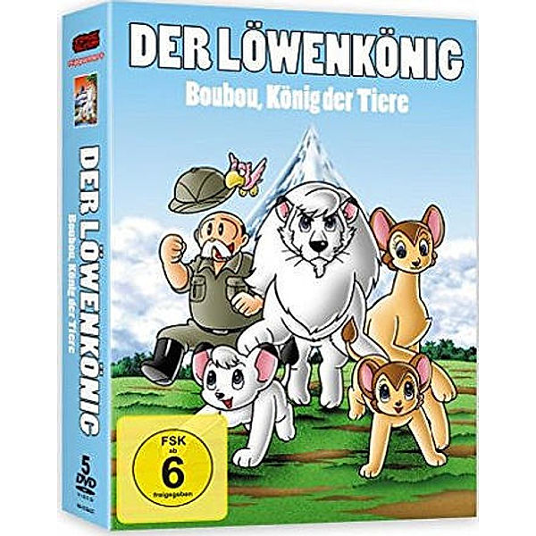 Der Löwenkönig - Boubou, König der Tiere DVD-Box