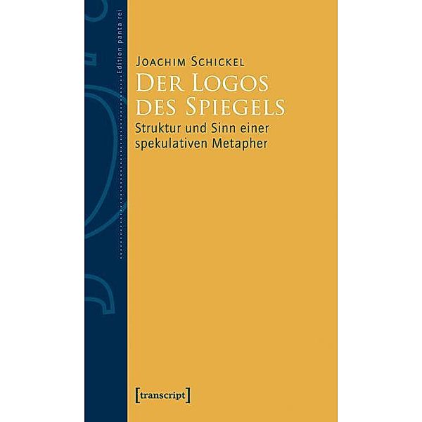 Der Logos des Spiegels / Edition panta rei, Joachim Schickel