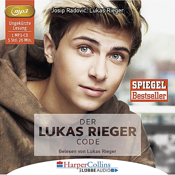 Der Lukas Rieger Code,1 Audio-CD, 1 MP3, Lukas Rieger, Josip Radovic