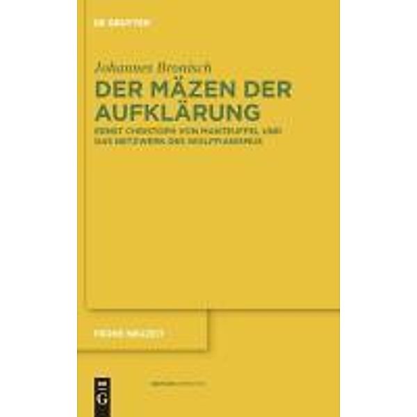Der Mäzen der Aufklärung / Frühe Neuzeit Bd.147, Johannes Bronisch